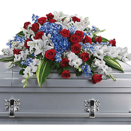 Distinguished Service Casket Spray