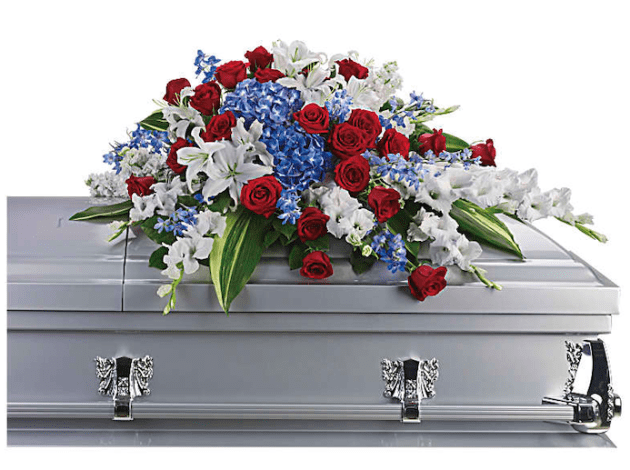 Distinguished Service Casket Spray