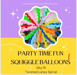 Long Party Balloons measuring 40 inches long, used for Celebrations, Colorful Latex Balloons, best for Parties, Quinceanera fiesta, and corporate parties.